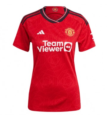 Manchester United Primera Equipación Mujer 2023-24 Manga Corta